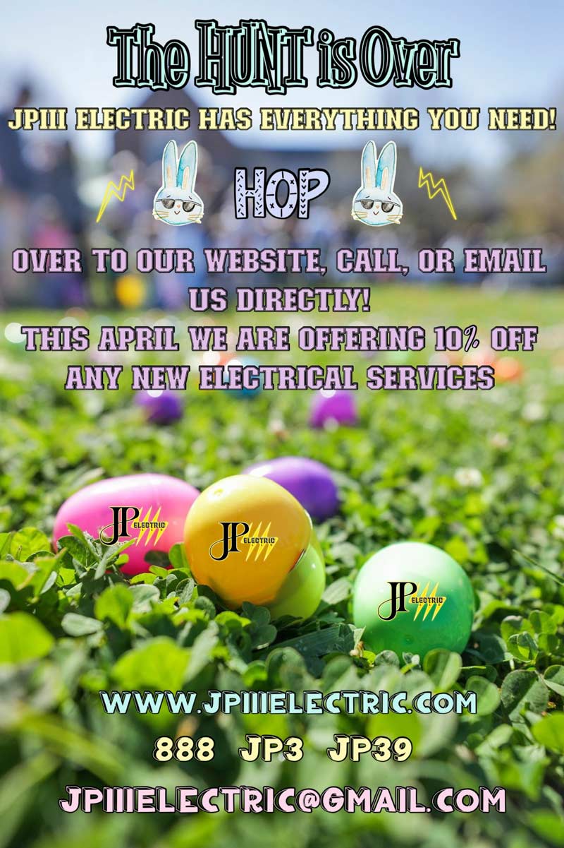 10% off new electrical services